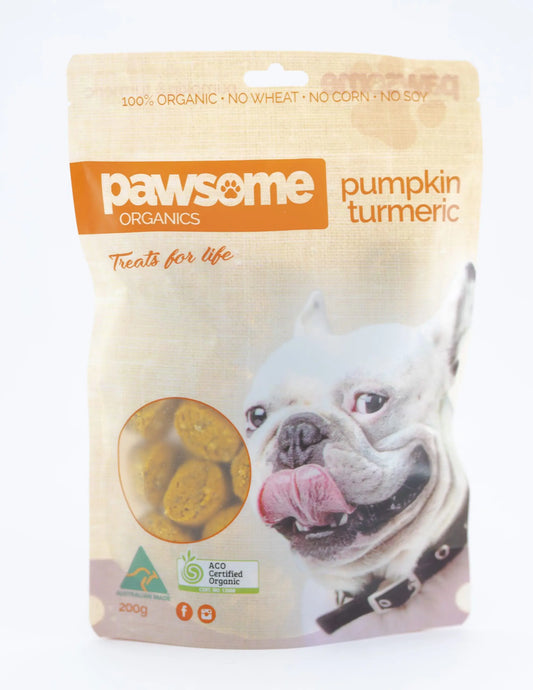 Pawdrop Pumpkin Turmeric Treats — Joint & Digestion 200g