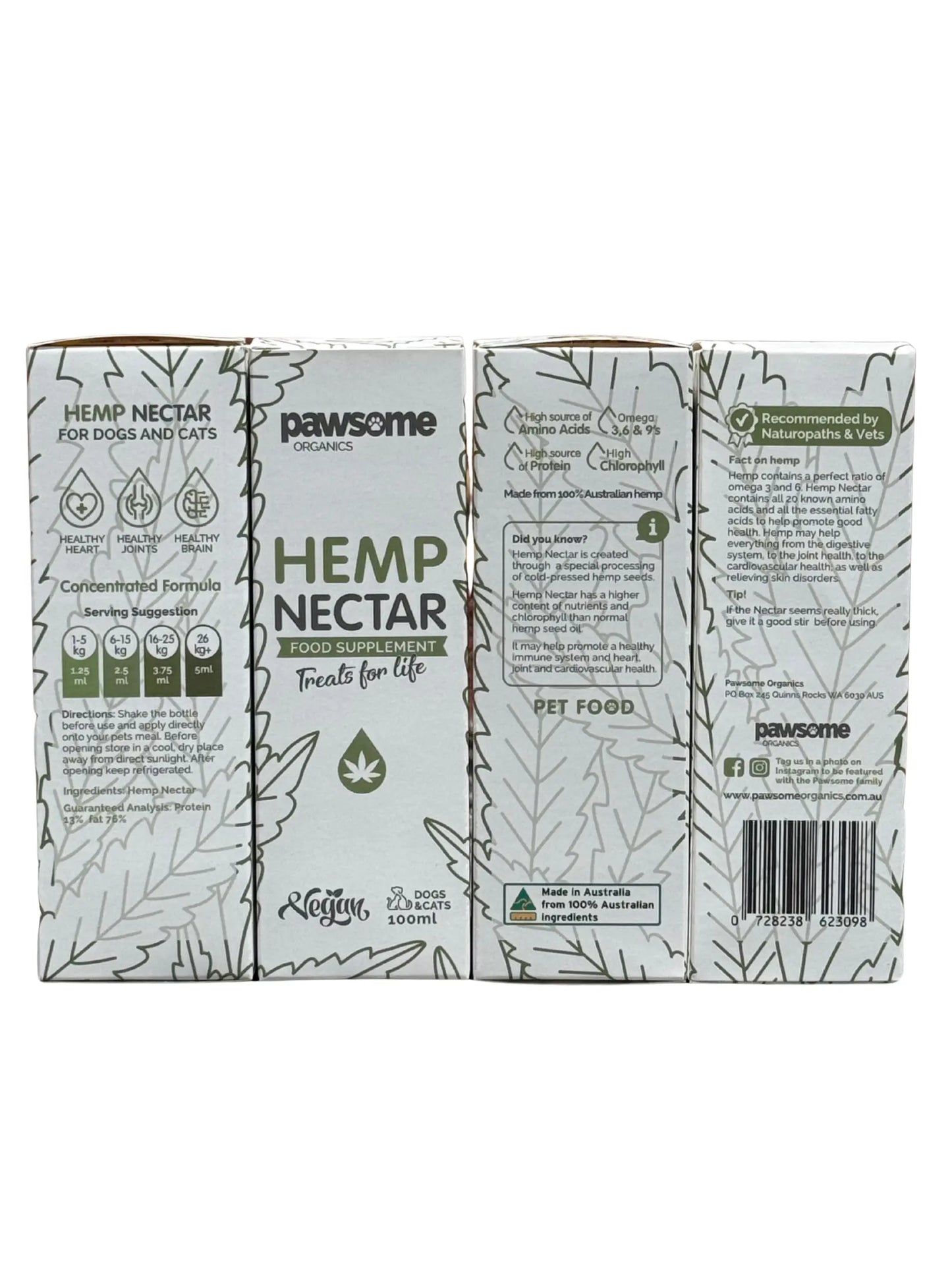 Hemp Nectar 100ml — Brain & Wellbeing Support
