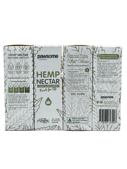 Hemp Nectar 100ml — Brain & Wellbeing Support