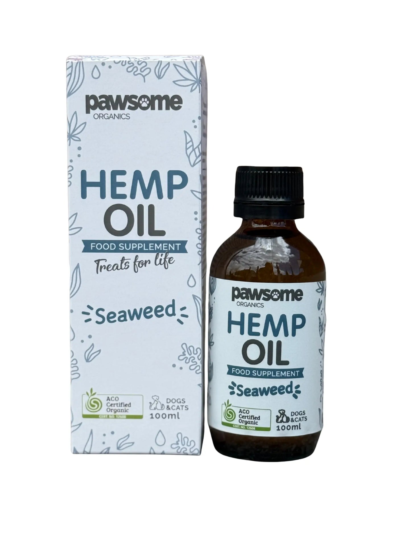 Seaweed Hemp Oil 100ml — For a Healthy, Glossy Coat