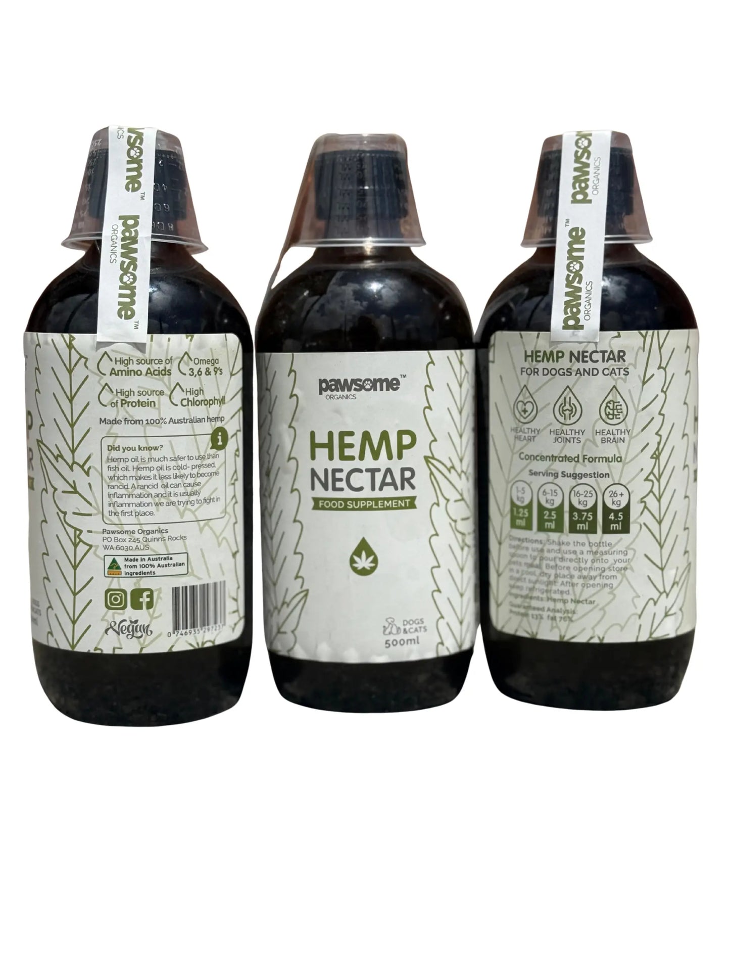 Hemp Nectar 100ml — Brain & Wellbeing Support