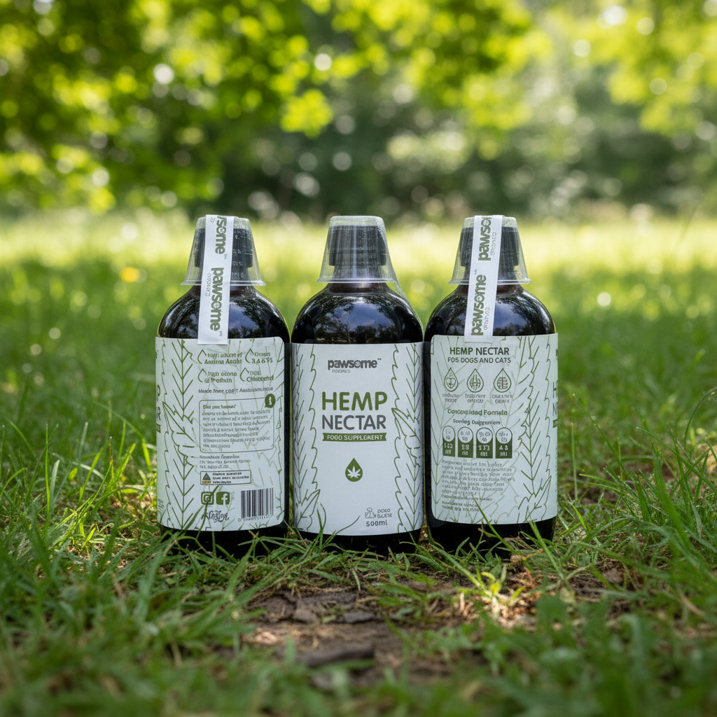 Hemp Nectar — Natural Organic Background