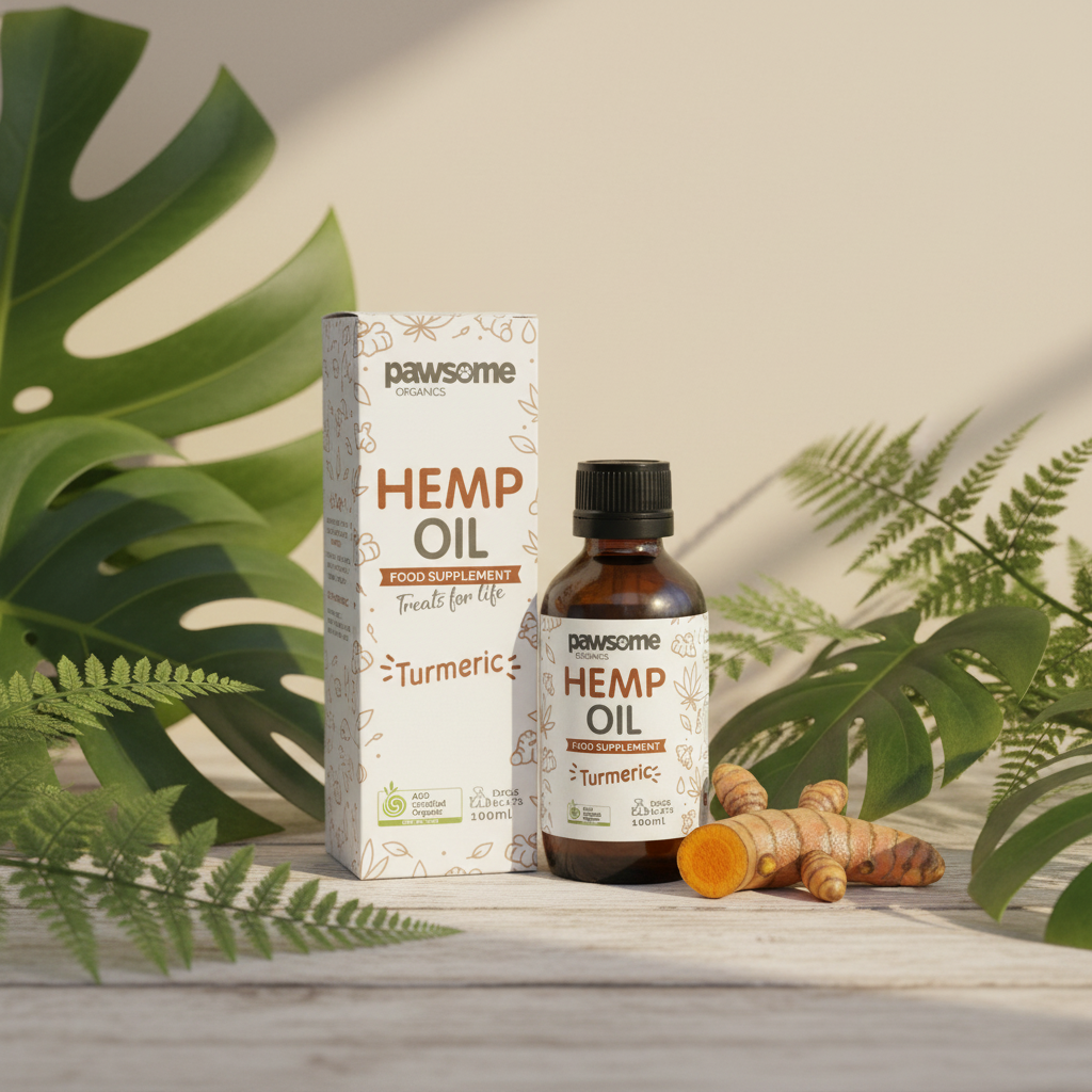 Hemp Seed Oil Turmeric — Nature Styled
